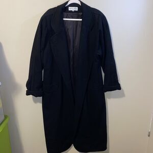 Kristen Blake Women’s Trench Coat Black